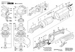 Bosch 0 602 304 401 --- Angle Grinder Spare Parts